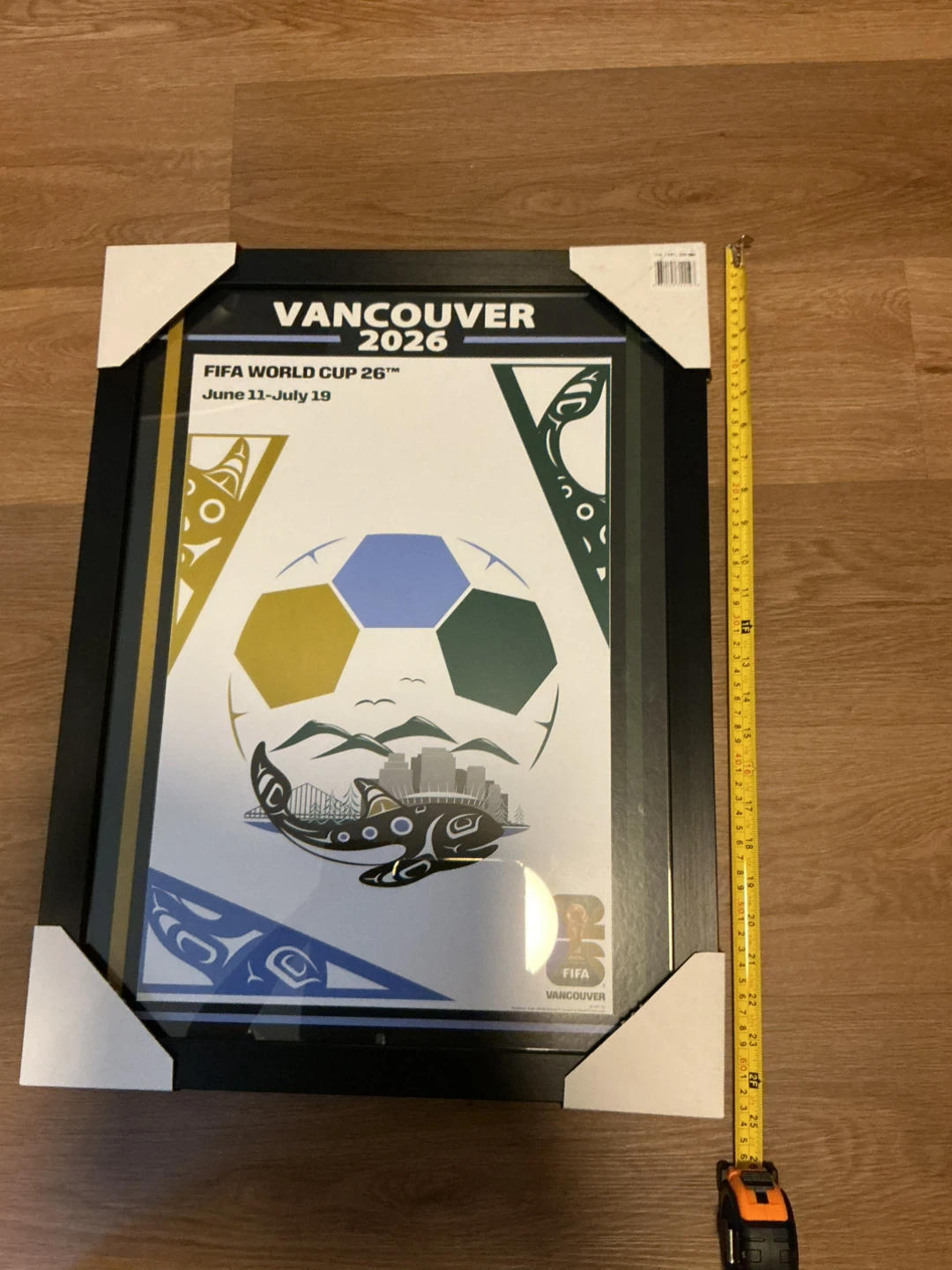 FIFA World Cup 2026 Vancouver Framed Poster - photo 2