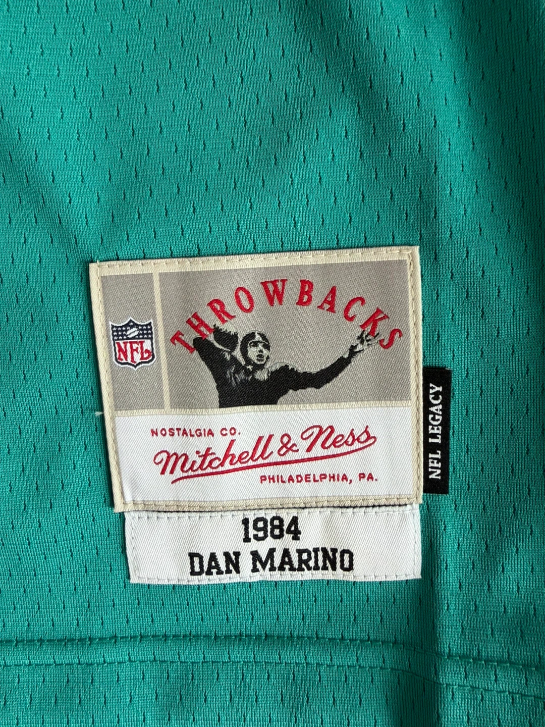 Mitchell & Ness Dan Marino Miami Dolphins Throwback Jersey - photo 5