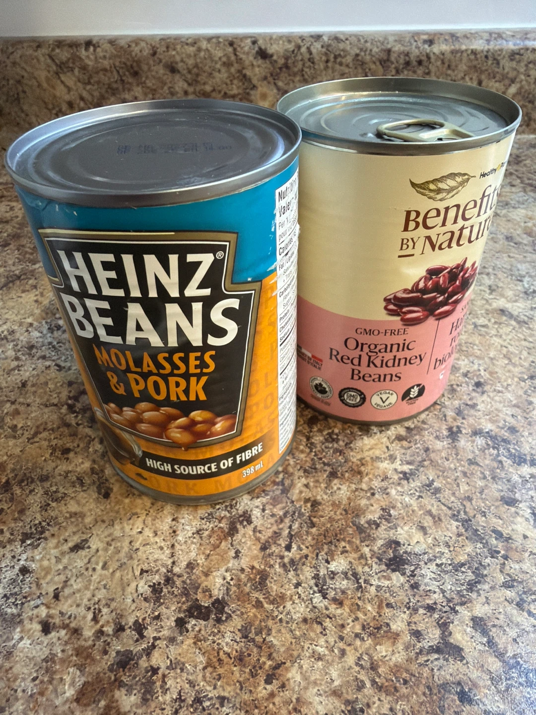 2 can of beans