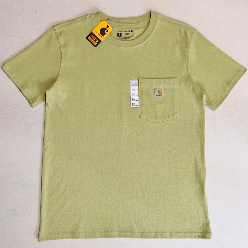 Carhartt Pocket T-Shirt Womens Size Small, X-Large Loose Fit NEW