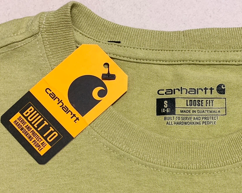 Carhartt Pocket T-Shirt Womens Size Small, X-Large Loose Fit NEW - photo 2