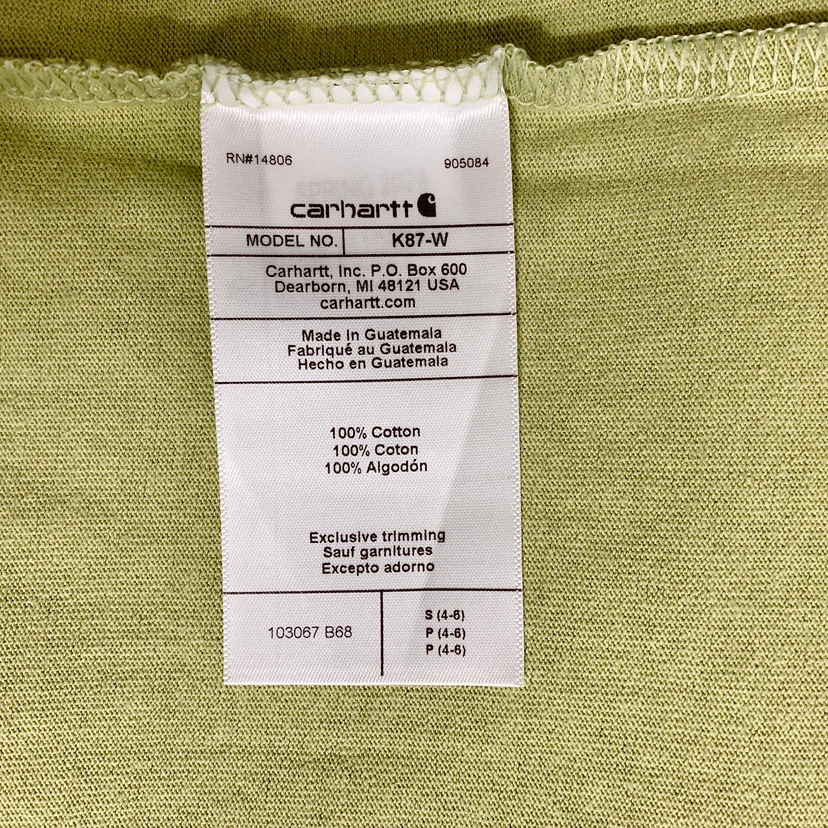 Carhartt Pocket T-Shirt Womens Size Small, X-Large Loose Fit NEW - photo 5