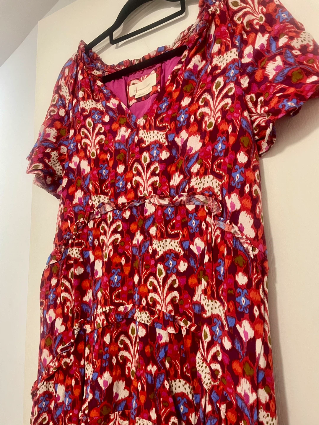 Anthropologie Robin Tiered Mini Dress Size Medium - photo 2
