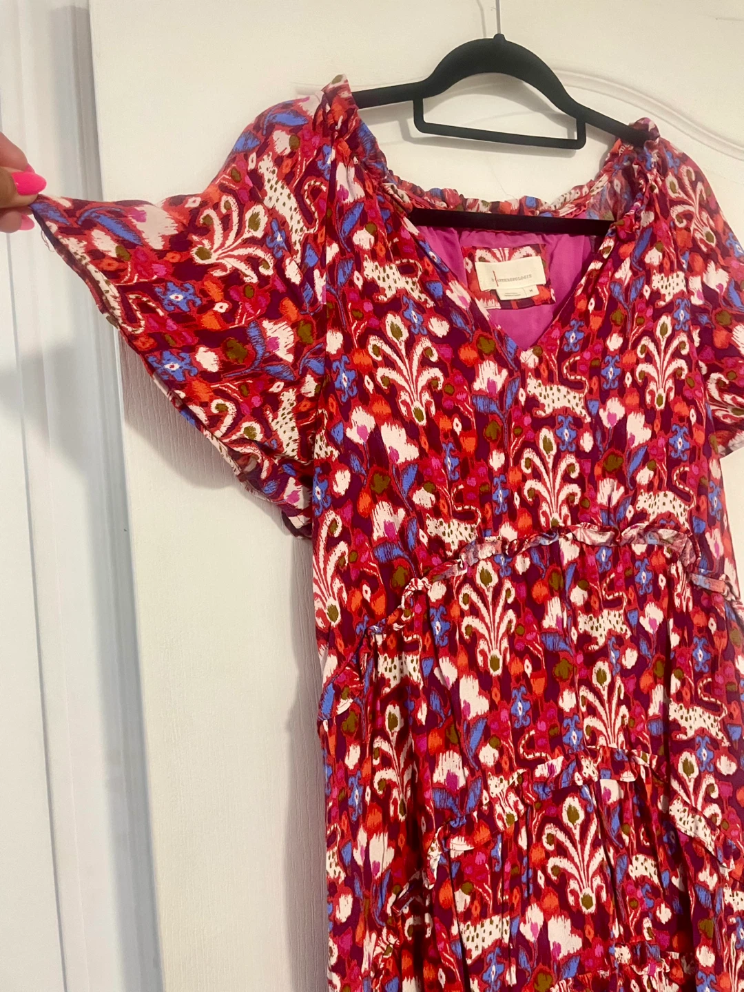 Anthropologie Robin Tiered Mini Dress Size Medium - photo 4