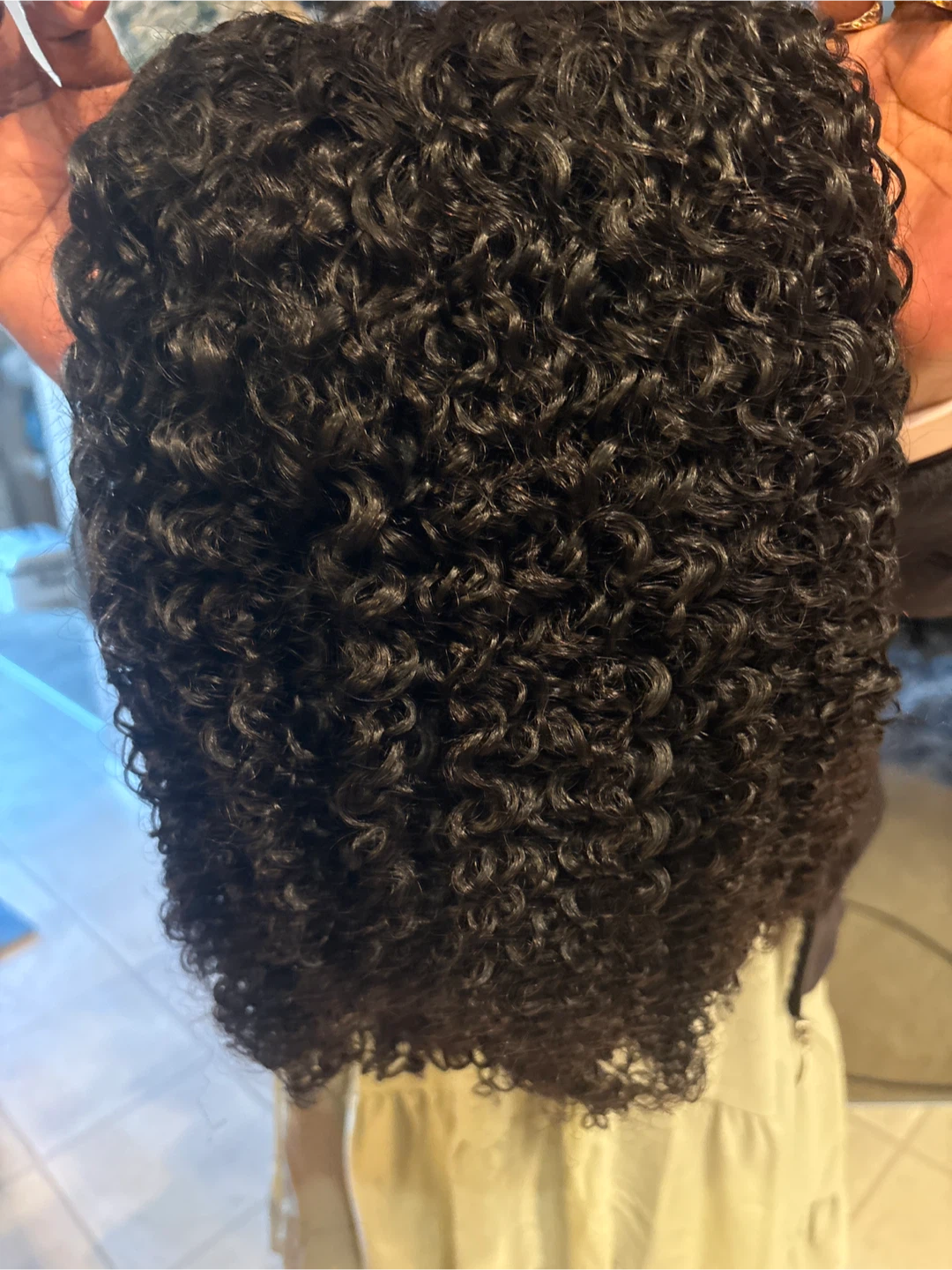 Black Curly Wig