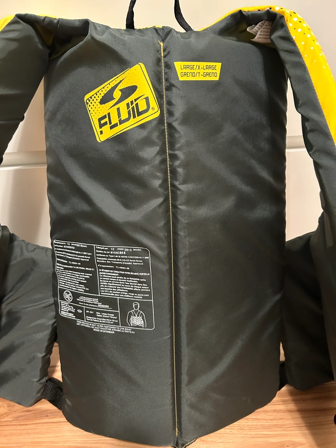 Fluid Life Jacket - Large/X-Large - photo 3