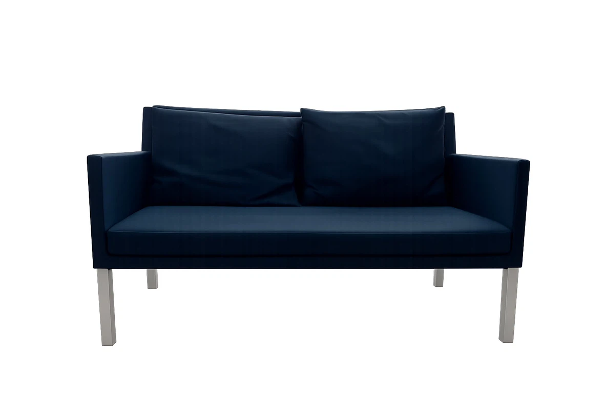 Lisbon Navy Outdoor/Balcony loveseat