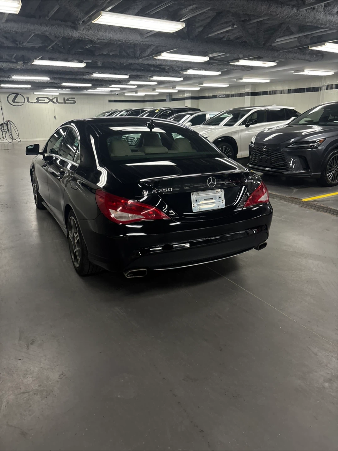 Black Mercedes-Benz CLA 250 Sedan - photo 2