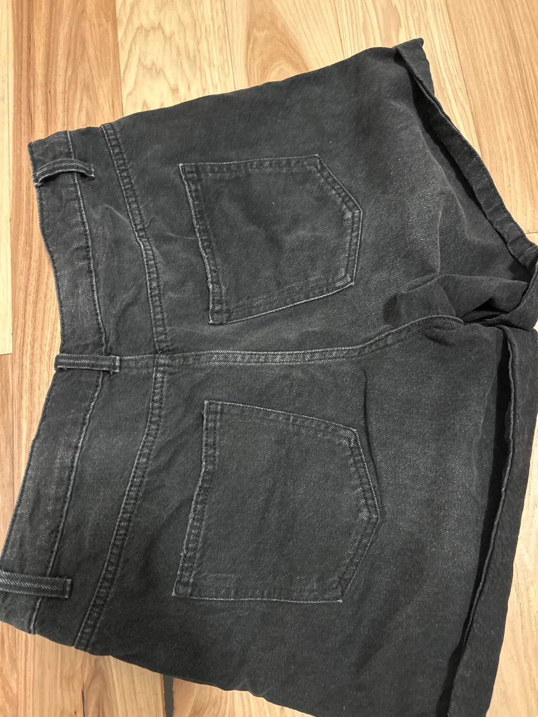 NOISY MAY Black Denim Shorts - photo 3