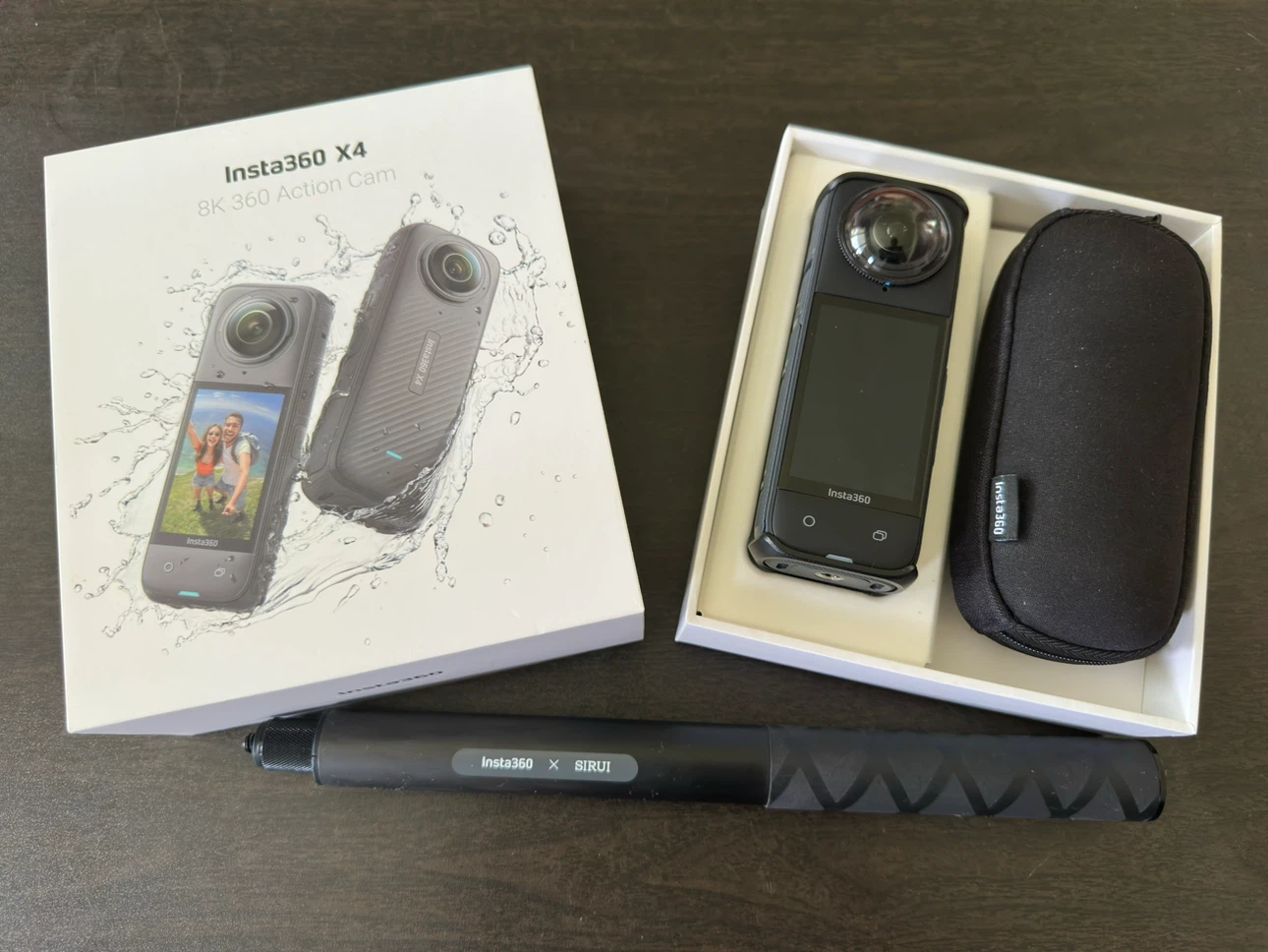 Insta360 X4 8K 360 Action Cam with Accessories