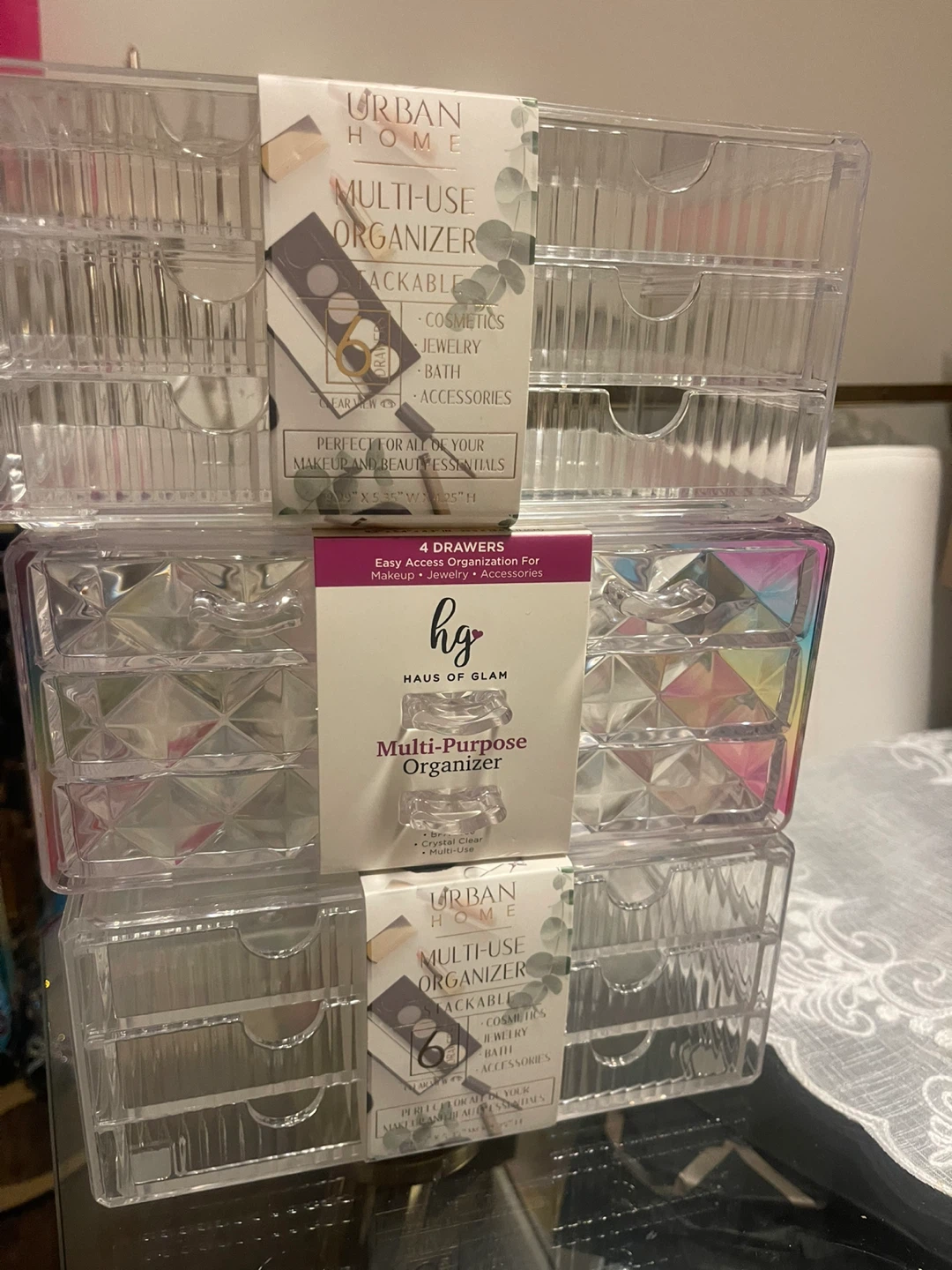Urban Home and Haus of Glam Multi-Purpose Organizers