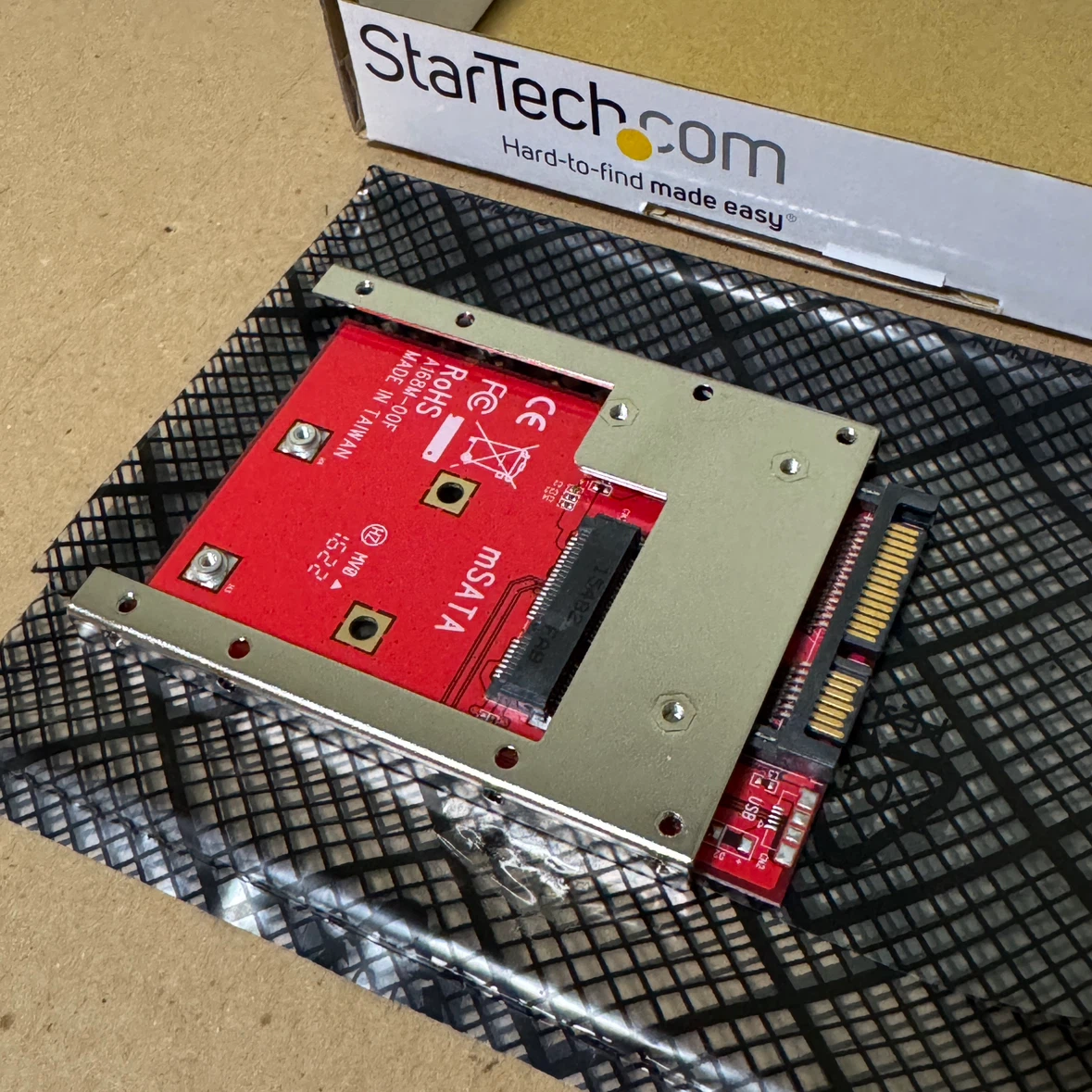 mSATA SSD to 2.5in SATA SSD Converter NEW - photo 3