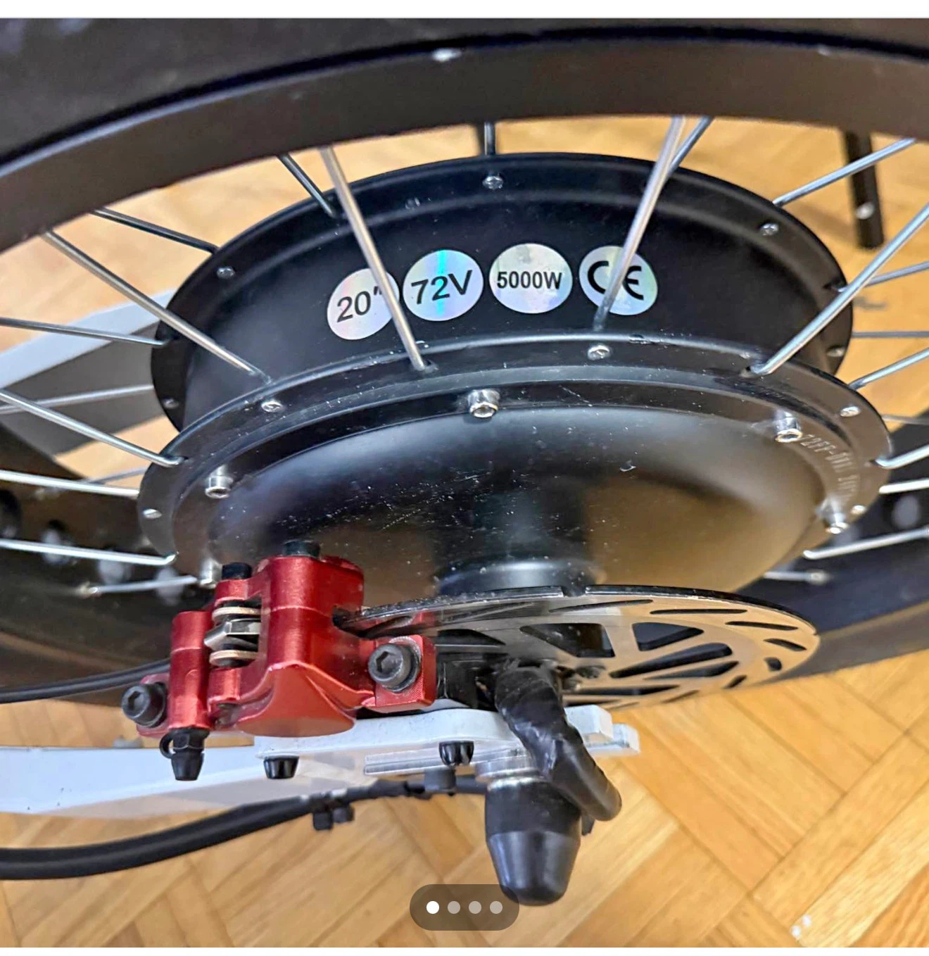 Electric Dirt Bike - 5000W 72V - photo 4