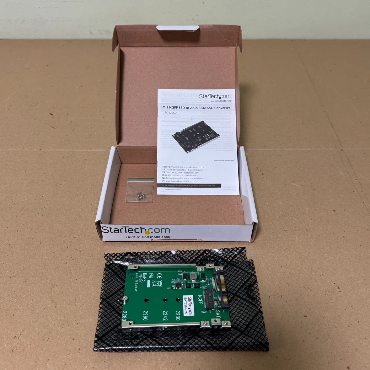 M.2 NGFF SSD to 2.5in SATA SSD Converter NEW - photo 2