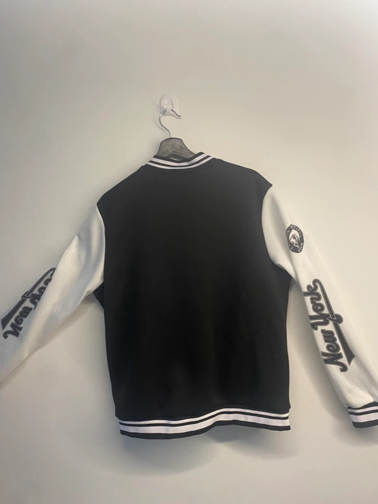 Black & White Varsity Jacket - photo 4