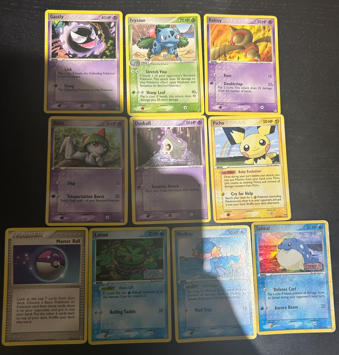 Pokemon Trading Cards - Mixed Lot EX Genre
