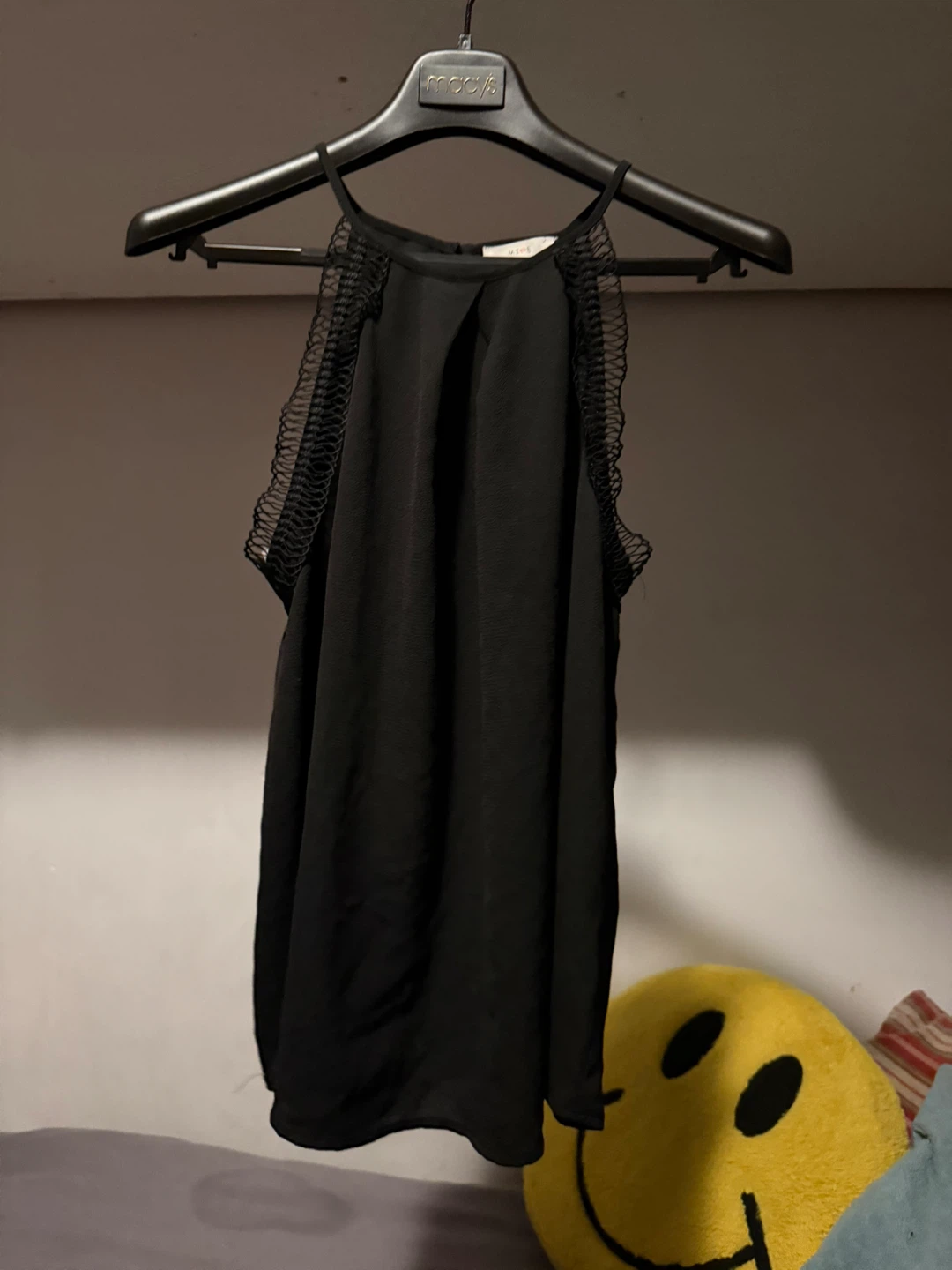 MINE Black Tank Top