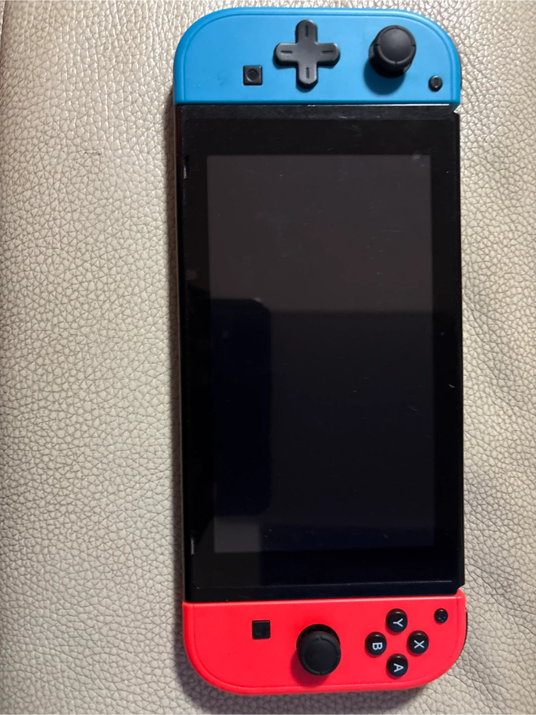 Nintendo Switch Console with Red and Blue Joy-Cons