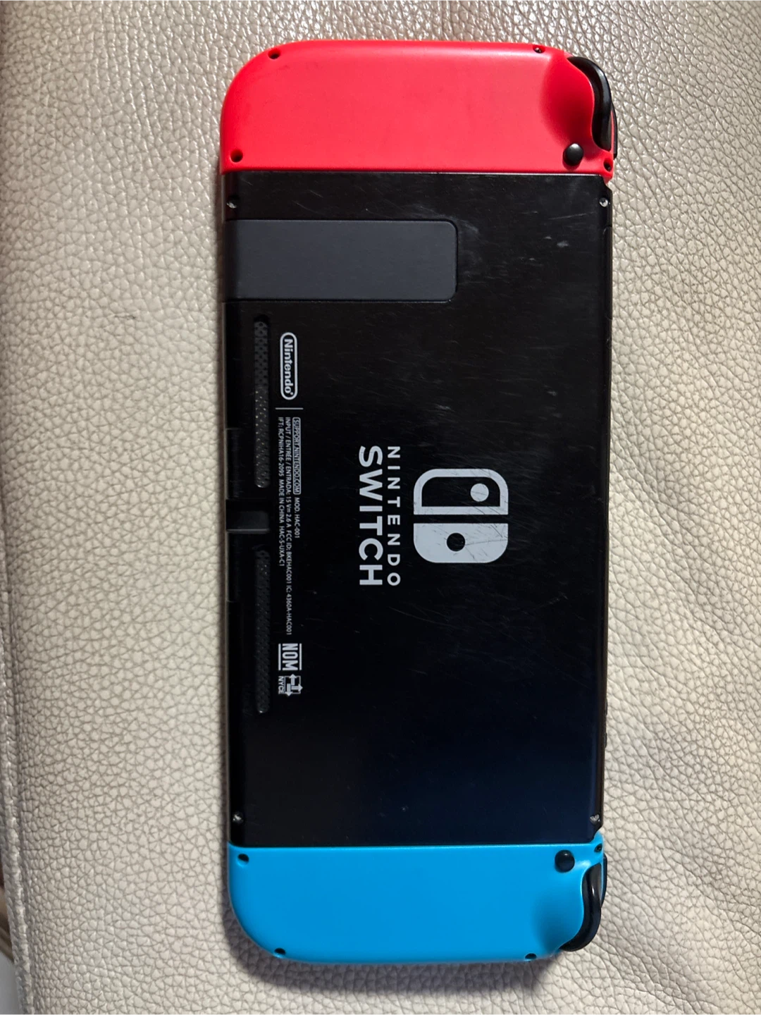 Nintendo Switch Console with Red and Blue Joy-Cons - photo 2