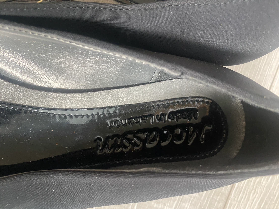 Mocassini Black Patent Bow Flats - photo 5