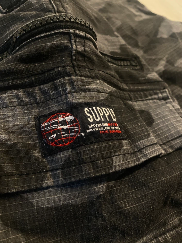 SUPPLY CARGO PANTS CAMO BLACK/GREY - photo 2