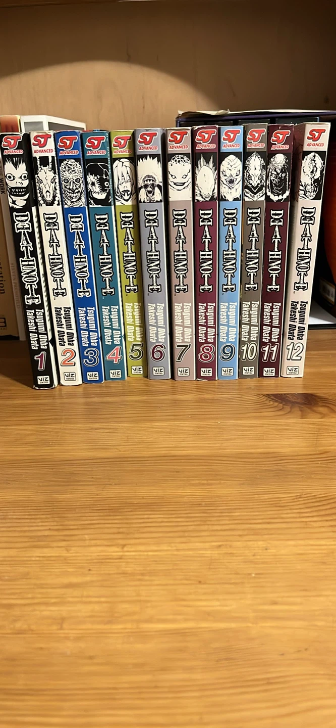Death Note Manga Volumes 1-12 Set
