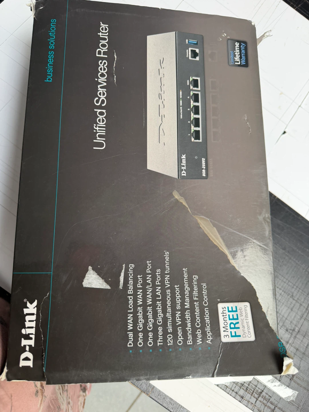 D-Link DSR-250V2 Unified Services Router - photo 5