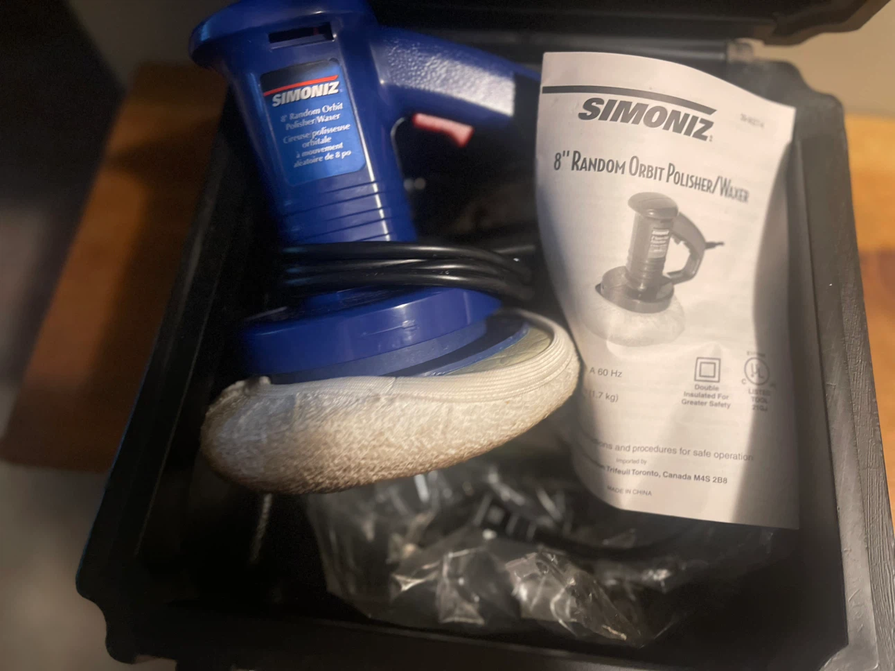 SIMONIZ 8" Random Orbit Polisher/Waxer - photo 2