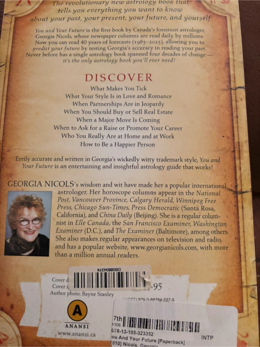 You and Your Future Astrology Book by Georgia Nicols - photo 2