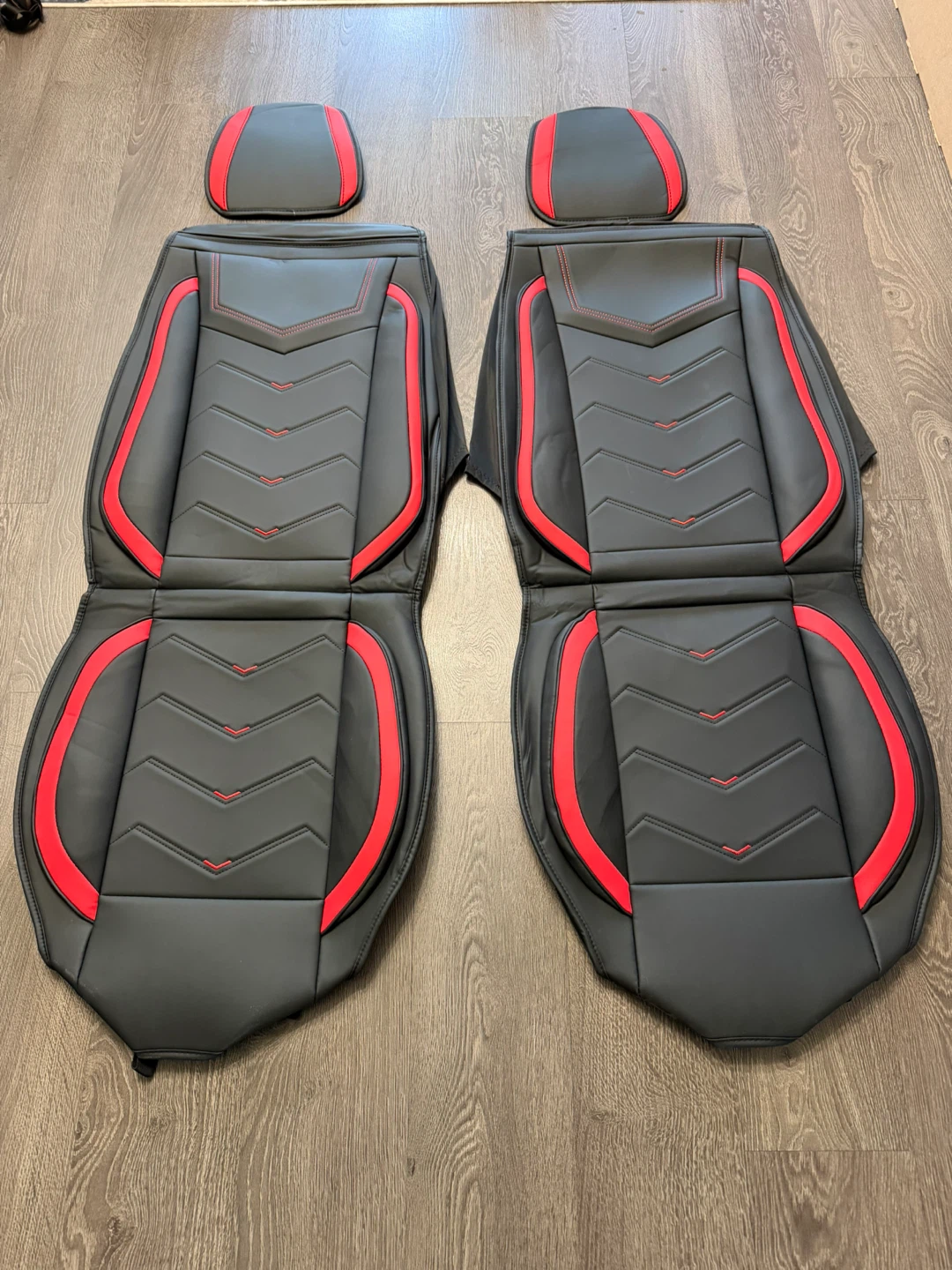 Black and Red Car Seat Covers