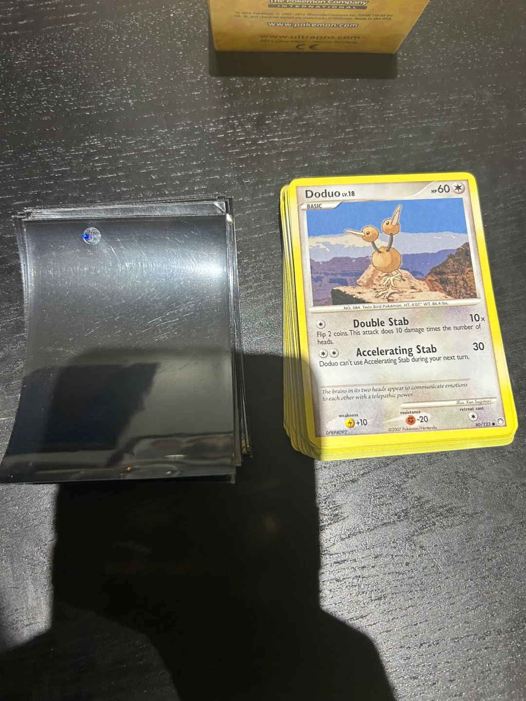 Pokemon Trading Card Game Deck Box of Diamond & Pearl Cards - photo 3