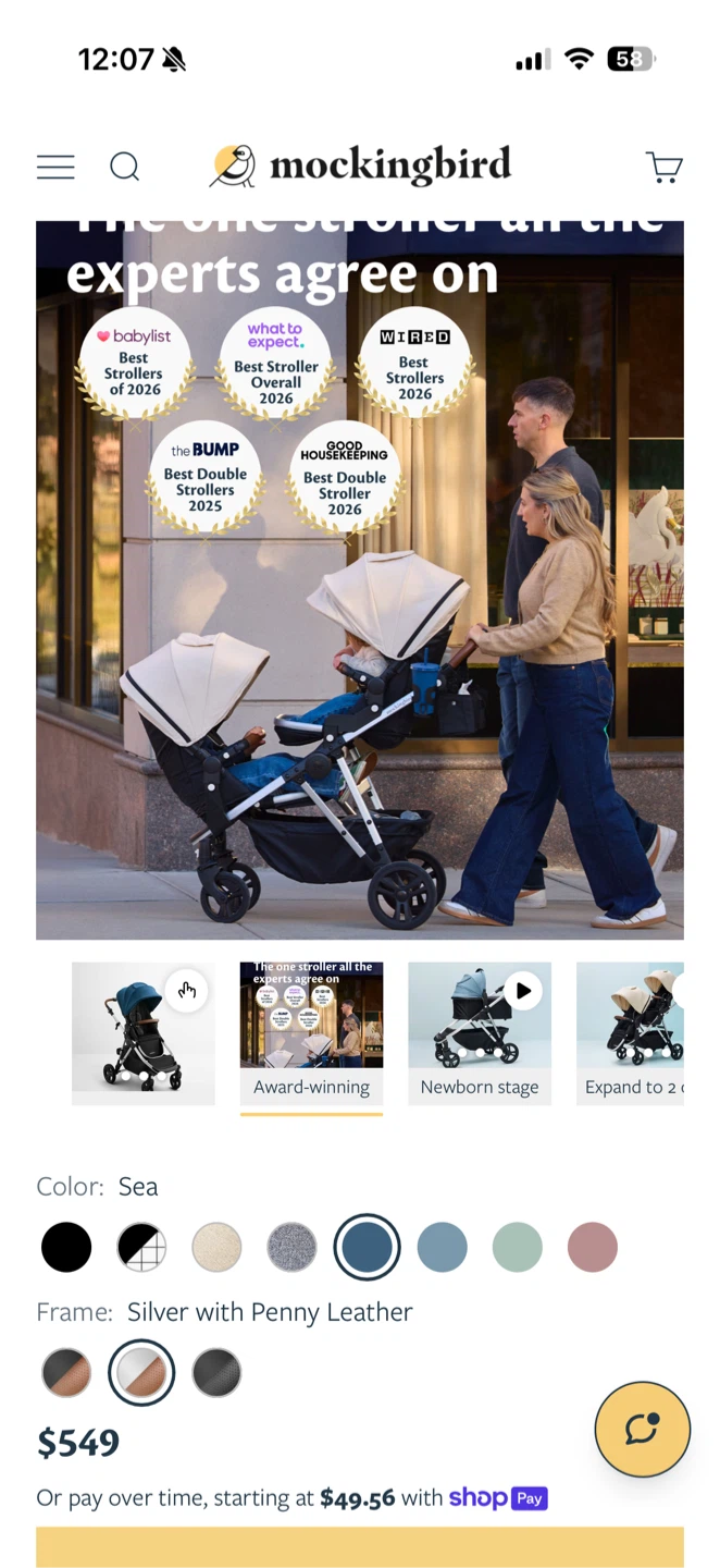 Mockingbird Stroller - photo 2