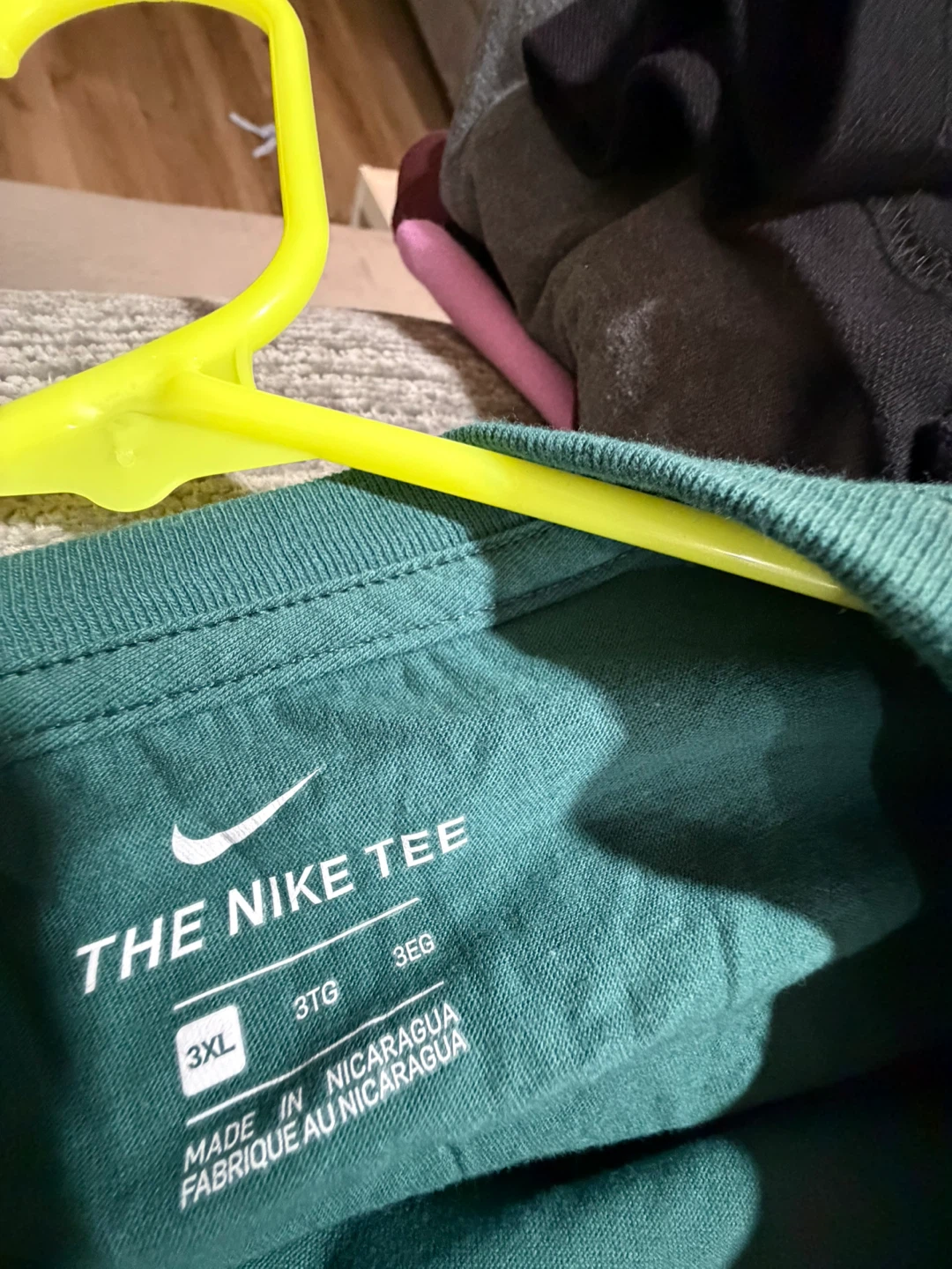 Nike Long Sleeve Tee 3XL Green - photo 3