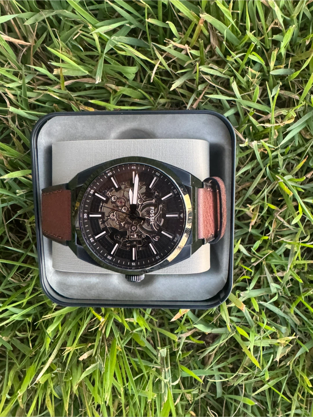 Fossil Automatic Skeleton Dial Watch