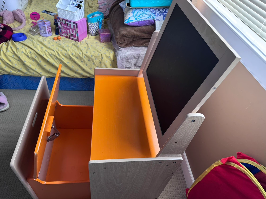 Children's Study table,Art Easel with Storage - photo 5