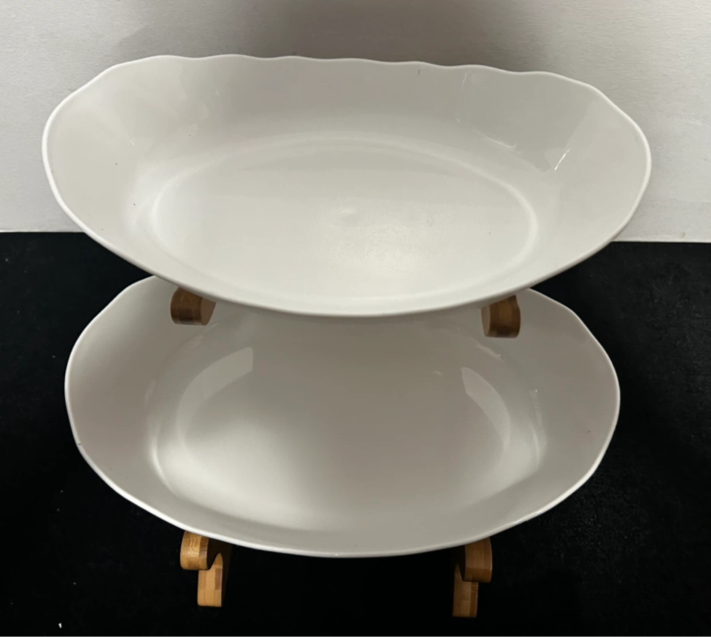 2-Tier Fruit Bowl Stand (plastic plates) - photo 2