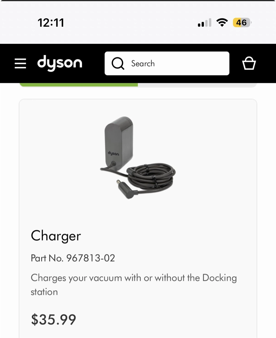Dyson v6 White and Iron Cyclone parts for sale - photo 2