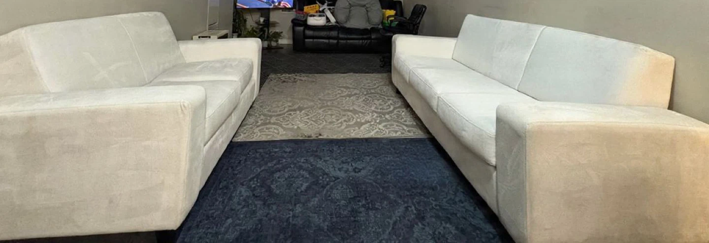 White Sofa set 3+2 for sale