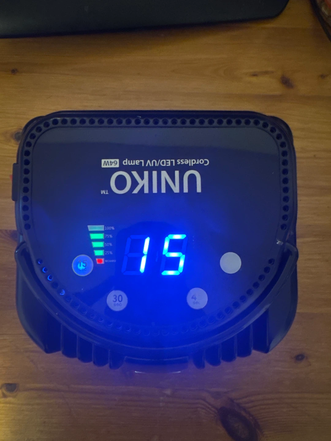 UNIKO Cordless LED/UV Lamp 64W Nail Dryer - photo 3
