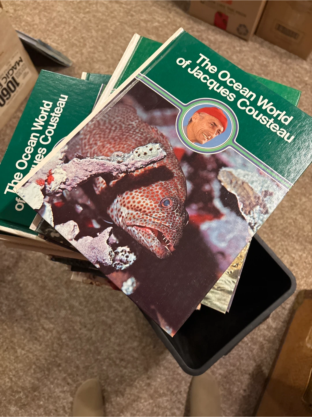 Cousteau books and much more