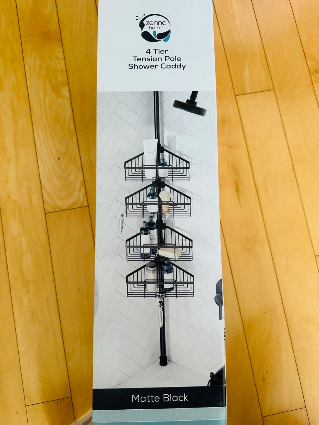 NEW 4 Tier Tension Pole Shower Caddy - photo 3