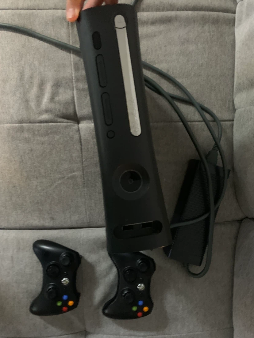 Xbox 360 Console with 2 Controllers