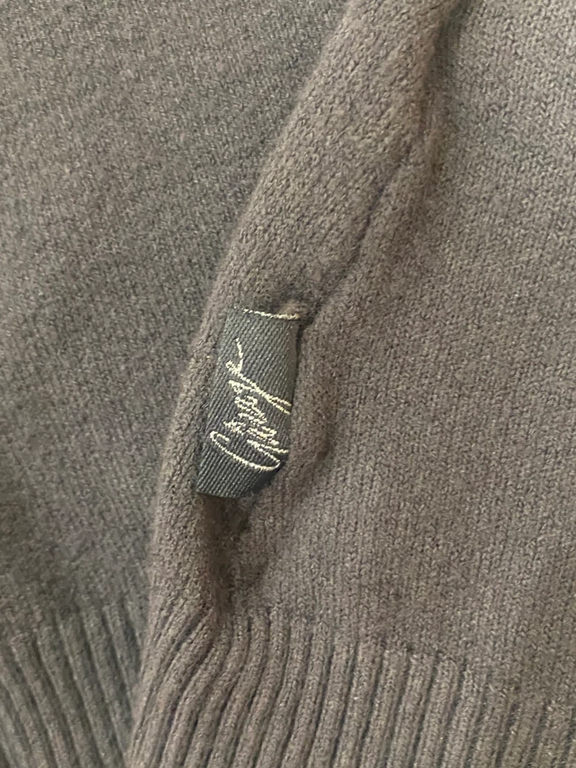 Vintage Y2K Garage Argyle Knit Babydoll Sweater - photo 3