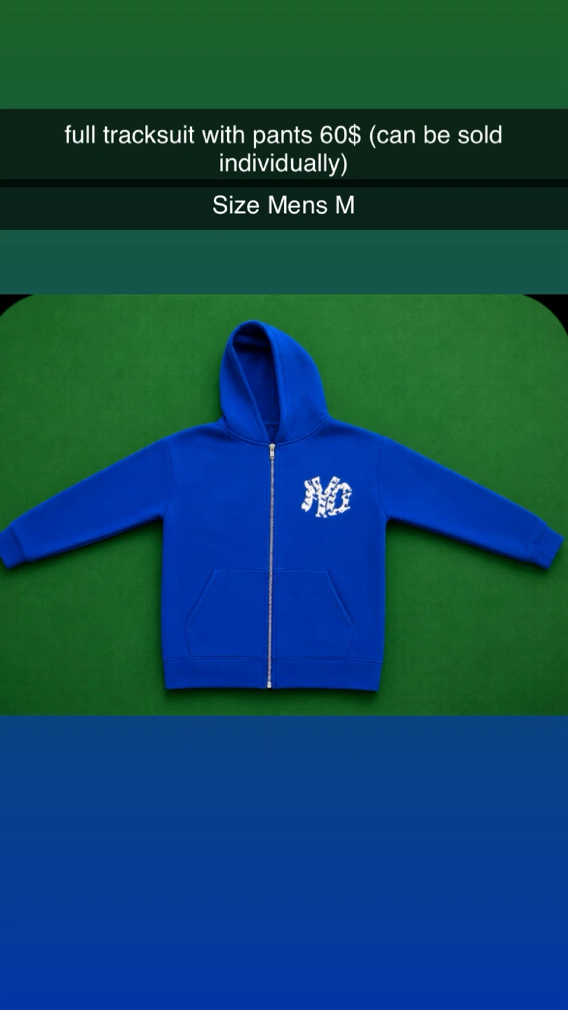 Blue Tracksuit NYC - Full Set or Separates