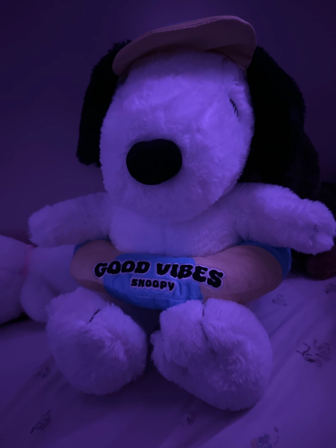 Miniso Snoopy "Good Vibes" Plush Toy