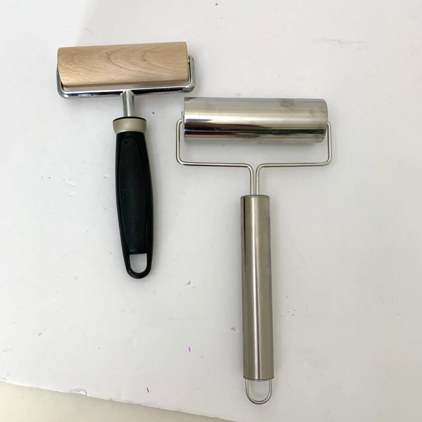 Rolling Pins Wood Metal Dough Pastry Baking Kitchen Tools