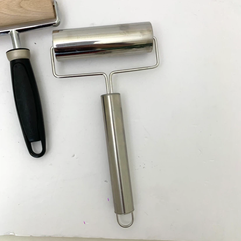 Rolling Pins Wood Metal Dough Pastry Baking Kitchen Tools - photo 3