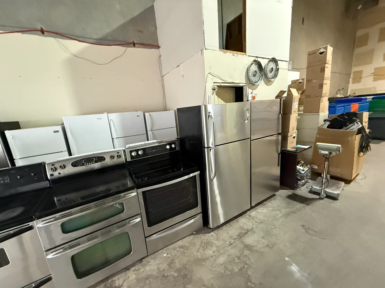 All home appliances for sale with warranty.