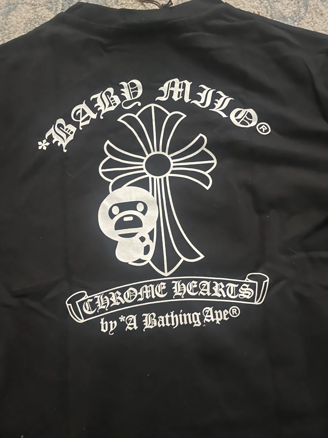 A Bathing Ape x Chrome Hearts Baby Milo T-Shirt - photo 4