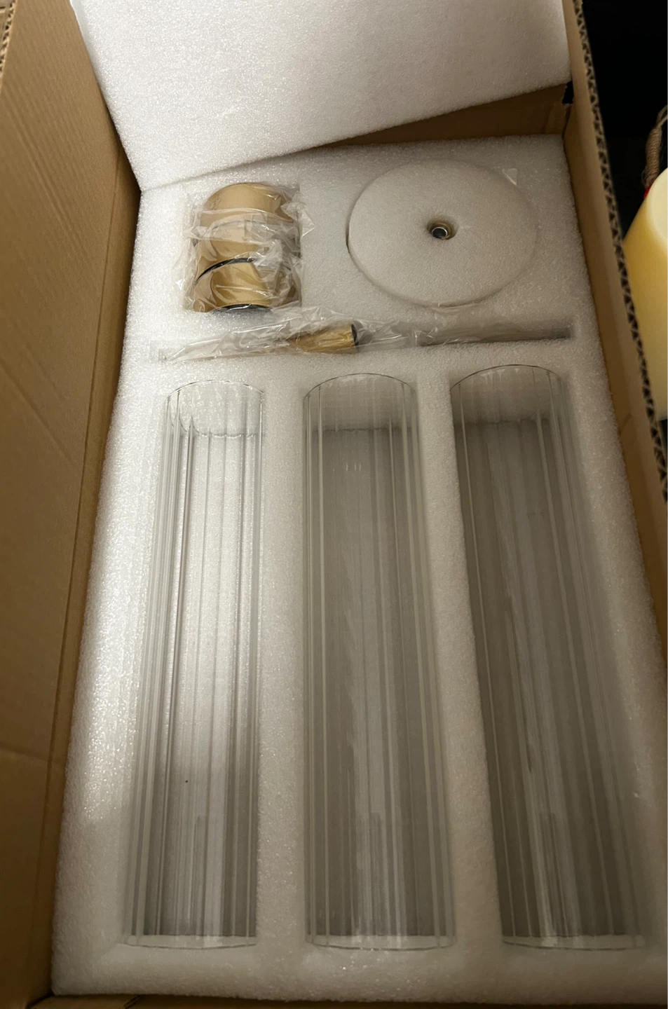 Turvono Glass Taper Candle Holders Set of 3 - photo 2